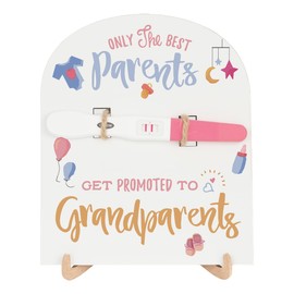 Grandparents Pregnancy Announcement, Surprise Pregnancy Announcement, pregnancy Reveal To Grandparents New Grandma Grandpa Gifts pregnancy Test Keepsake0605 Wood Sign