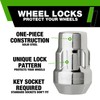 DPAccessories Locking Lug Nuts Compatible with 2022-2026 Hyundai Tucson |