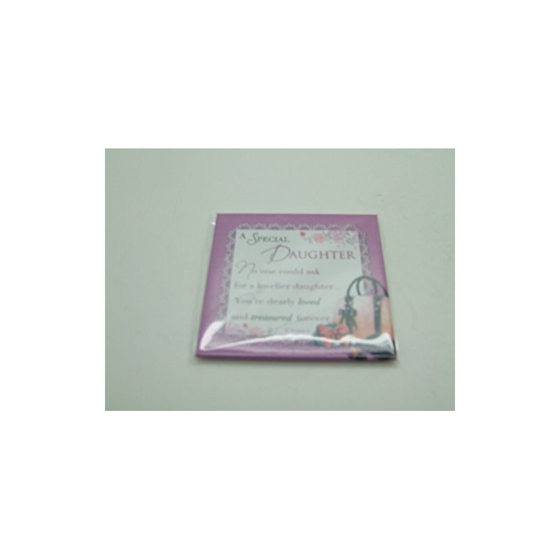 A SPECIAL DAUGHTER MAGNET WITH VERSE