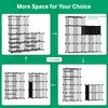 Kiivoena Wire Cube Storage Organizer, 12 Cubes Converted into 14