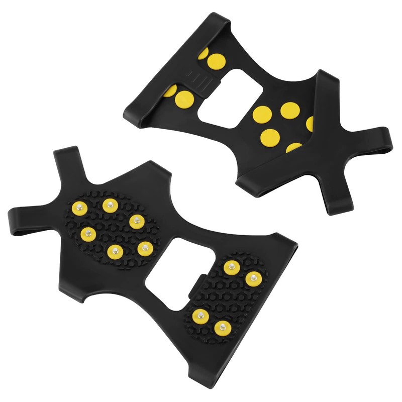 SING F LTD 1 Pair Ice Snow Grips Shoe Spikes