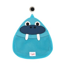 3 Sprouts Bath Storage Caddy - Organizer for Shower, Baby and Toys - Walrus