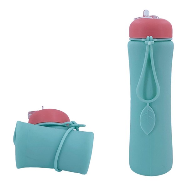 AIXXCUVQ Smiggle Water Bottle Foldable Collapsible Running Drinks Bottle For