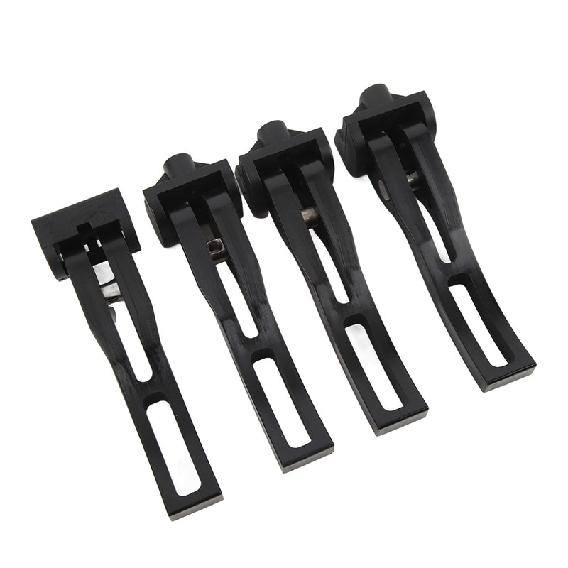 4Pcs Trifold Tonneau Cover Hard Or Soft Folding Clamp Cover