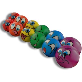 STUWU 12x Stress Ball Anti-Stress Ball Stress Ball Squishy Ball 6 cm