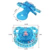 CutiePlusU Adult Sized Dummy for Adults Crystal DIY Handmade Blue