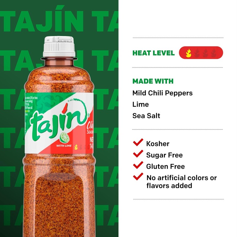 Tajin Tajn Clsico Seasoning 14 oz (pack of 2)