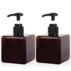 Pump Bottle, Refillable Plastic Empty Lotion Soap Dispenser Liquid Container