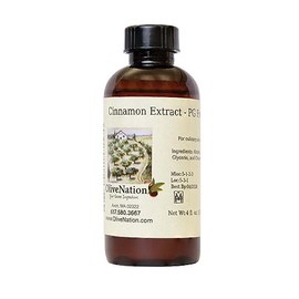 Cinnamon Extract - PG Free - 32 ounces - Flavoring Recipes with Premium Quality Real Extract
