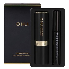 O Hui 오휘 얼티밋 커버 스틱 파운데이션 스페셜세트 01밀크베이지(+마스카라) O Hui Ultimate Cover Stick Foundation Special Set 01 Milk Beige (+Mascara)