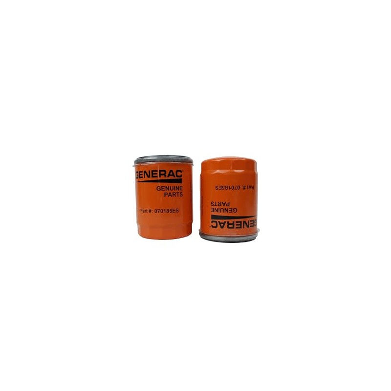Generac 2 Pack Genuine 070185ES Oil Filter Fits 070185E 70185