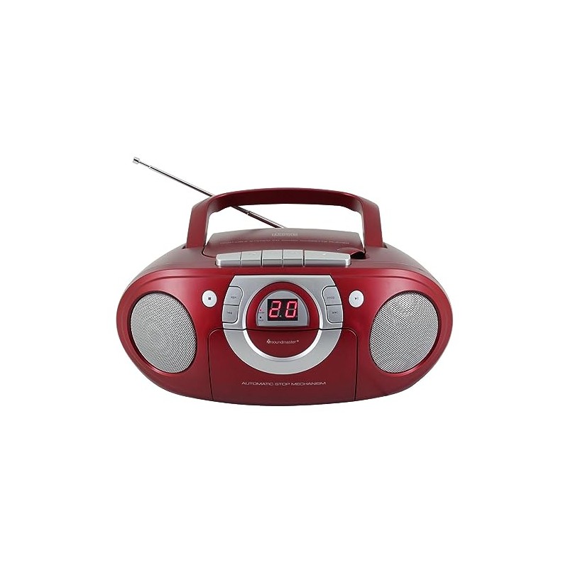 Soundmaster SCD5100RO Radio cassette player with CD player