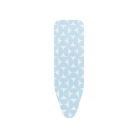 Brabantia Size A (43 x 12 inches) Replacement Ironing Board Cover with Durable Foam Layer (Fresh Breeze) Easy-Fit, 100% Cotton