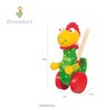 Orange Tree Toys Dinosuar Push Along (Boxed)