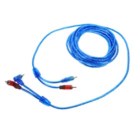 Ciieeo RCA Audio Cable Automotive Audio Cord High Performance Copper Connection and Electronic Accessories Noise Reduction Design