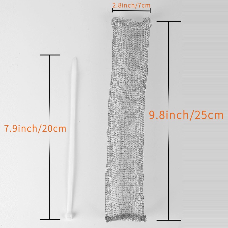 LVYOUIF Stainless Steel Washing Machine Lint Snare Traps, 12 PCS