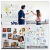 LOVIMAG Fridge Magnets 12Pcs Refrigerator Whiteboard Small Strong Magnet Classroom