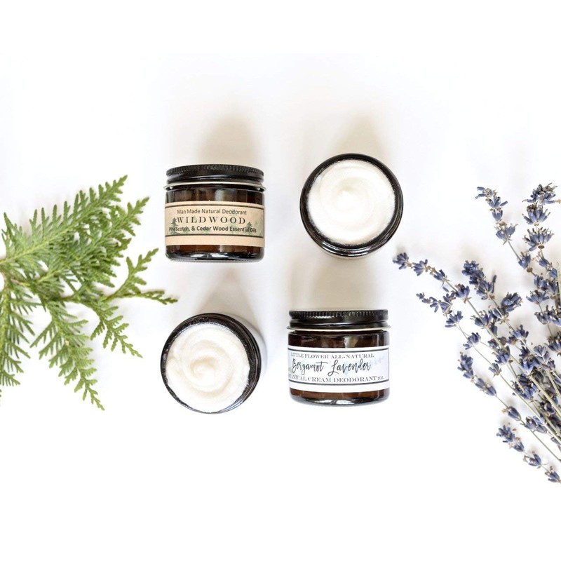 Natural Deodorant - Lavender Bergamot Cream Deodorant