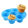 Luxury 2 Molde Flexible Silicon Cupcake Muffin Hornear Reposteria