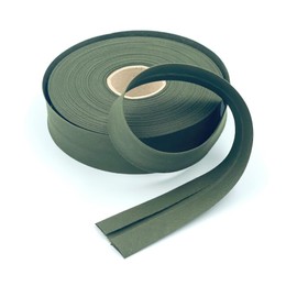 Craft Cult 30mm Wide Plain Bias Binding Tape - 25 Metre Roll (38 - Forest Green)