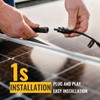 BougeRV Solar Y Connector Solar Panel Parallel Connectors Extra Long