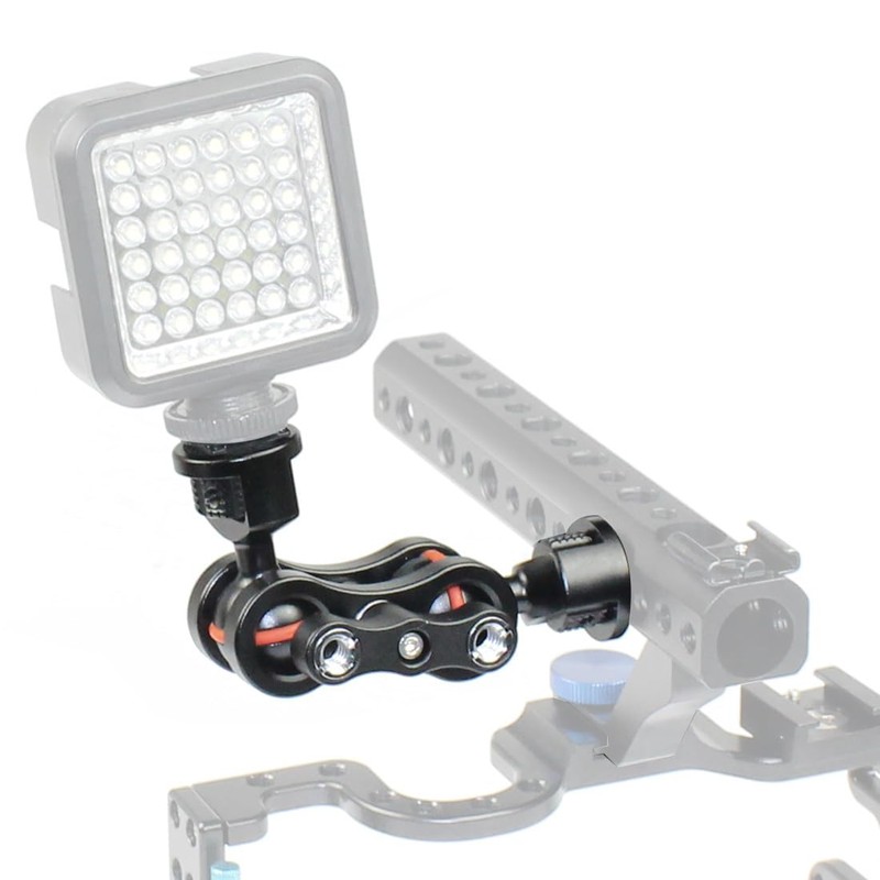 CS PRIORITY Articulating Magic Arm Double 1/10.2 cm Ball Head