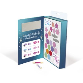 Clementoni 18696 Crazy Chic-Fairy Style Cosmetic Bag for Girls with Washable Makeup Cosmetic Set for Kids 6 Years Multi-Colour