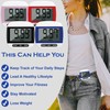 Pedometer Step Counter, Portable Walking Pedometer, Sport Pedometer- Distance, Step,