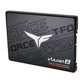 TEAMGROUP T-Force Vulcan Z 512GB SLC Cache 3D NAND TLC 2.5 Inch SATA III Internal Solid State Drive SSD (R/W Speed up to 530/470 MB/s) T253TZ512G0C101