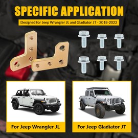 Copper Extreme Duty Battery Terminal Kit fit for Jeep Wrangler JL & Gladiator JT 2018 2019 2020 2021 2022 2023 2024 2025 (2-Pack)