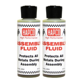 HAPCO PRODUCTS - Assembly Fluid - COMPATIBLE WITH ALL OILS - 2 PACK