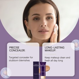 Body Coverage Perfector,Waterproof Sweat-Proof Full Coverage for Face Body,Transfer-Resistant and Evens Skin Tone Tattoo Cover Up, Skin Tint Body Foundation Coverage