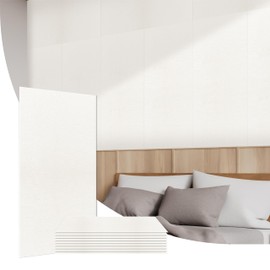 Olanglab Acoustic Wall Panels 10 Pack, 48 x 24 per Acoustic Panels Sound Absorbing, Sound Panels for Home Studio and Office, Plain White