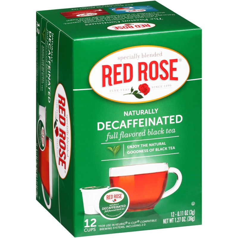 Red Rose Teas Black Teas, 72 Single Serve Cups K-Cup