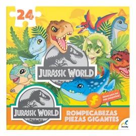 Rompecabezas, Pzas Gigantes, Jurassic World, 24 Pzas Novelty