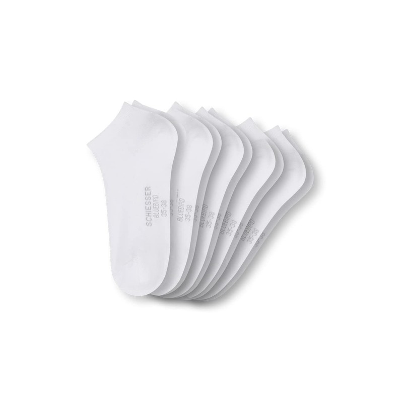 Schiesser Women's Socks (Pack of 5), White_179825