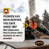 Pioneer Hi Vis Tear-Away Safety Vest - Lightweight Mesh Back