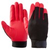 Fuji Gloves Digi Red Digi Black PU Synthetic Leather Gloves,
