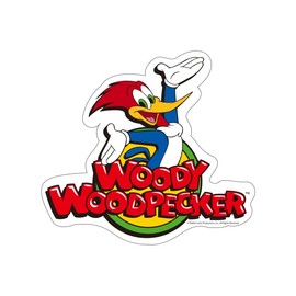 Character Sticker Woody Woodpecker Woody Woodpecker UN1024 Red