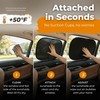 CARAMAZ Car Window Shade for Baby with Certified UV-Protection 2