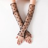 New Mesh Ice Driving Arm Sleeves - Women's Summer Lace UV Protection Thin Long Sleeves Size/Dot 10ea