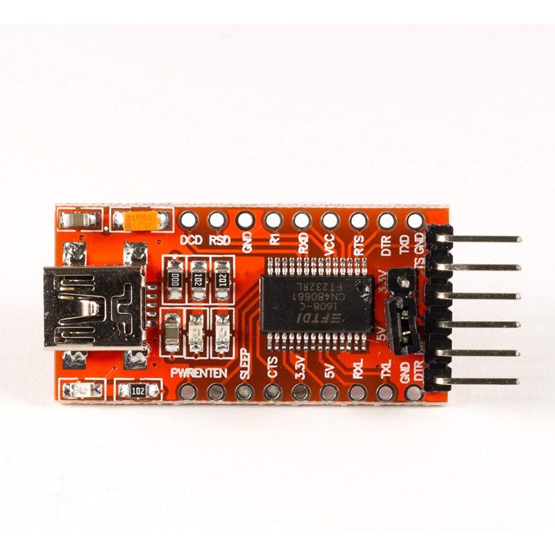 Movilideas FTDI FT232RL USB to TTL Series 3.3V 5V Adapter