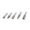 HALJIA 5 Piece Rotary File Rasp Carbide Burrs Set Wood