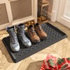 SUPENUIN Boot-Tray Heavy Duty Rubber Mat with Lip Waterproof Shoe