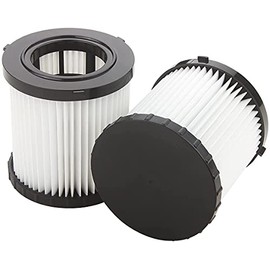 NorthShore Vac DCV5801H Replacement Filter DCV5801H (2 Pack) Compatible with DeWalt DCV580 & DCV581H Wet Dry Vacuum. Washable and Reusable