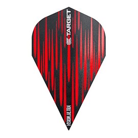 5 x Sets of Target Vision Ultra Spectrum Dart Flights - 100 Micron - 4 Shapes, 6 Colours (Red, Vapor)