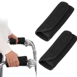Walker Handle Cushions Universal Walk Hand Grip Covers Crutch Pads Washable Crutches Padding Pads for Crutches Padded Hand Covers for Rolling Wheelchair Walker Elderly Grippers Rollator Handle