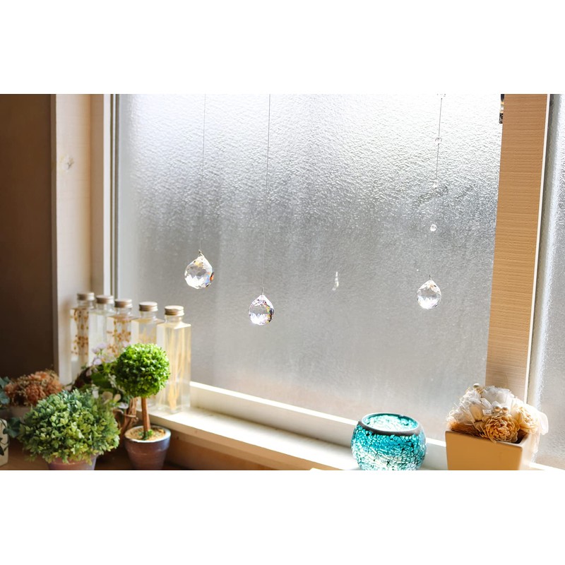 [Asfour] Simple Line 30mm Suncatcher Aspo Crystal