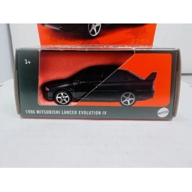 Matchbox *NEW* Matchbox Moving Parts - 1996 MITSUBISHI LANCER EVOLUTION IV - (Black)