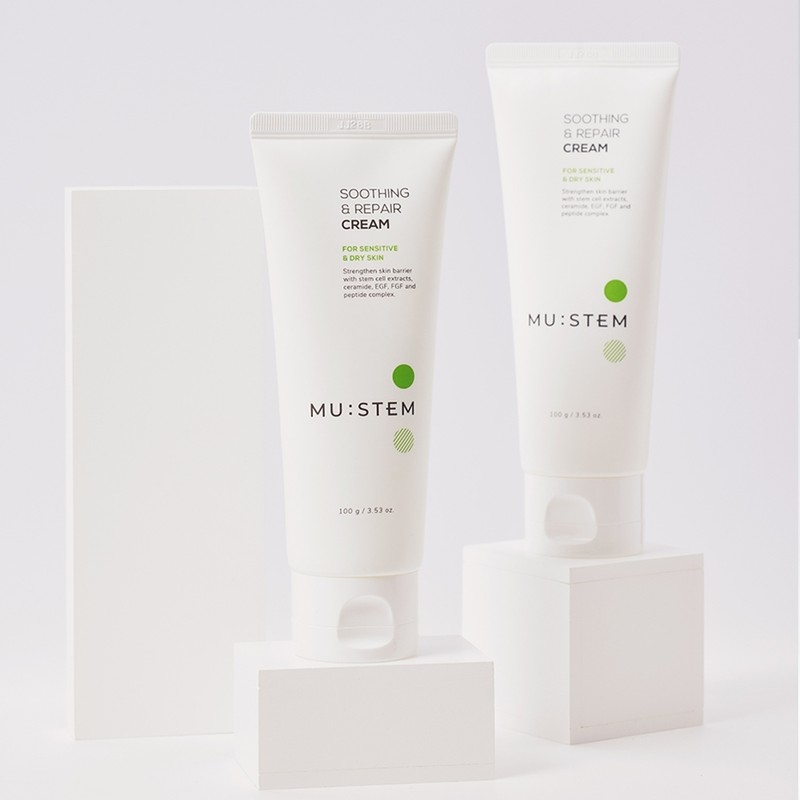 MUSTEM Soothing & Repair Cream 100g / 뮤스템 수딩 &